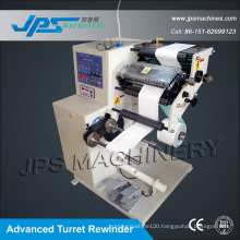 Jps-320fq-Tr Turret Rewinder Sticker Paper Auto Slitter Machine